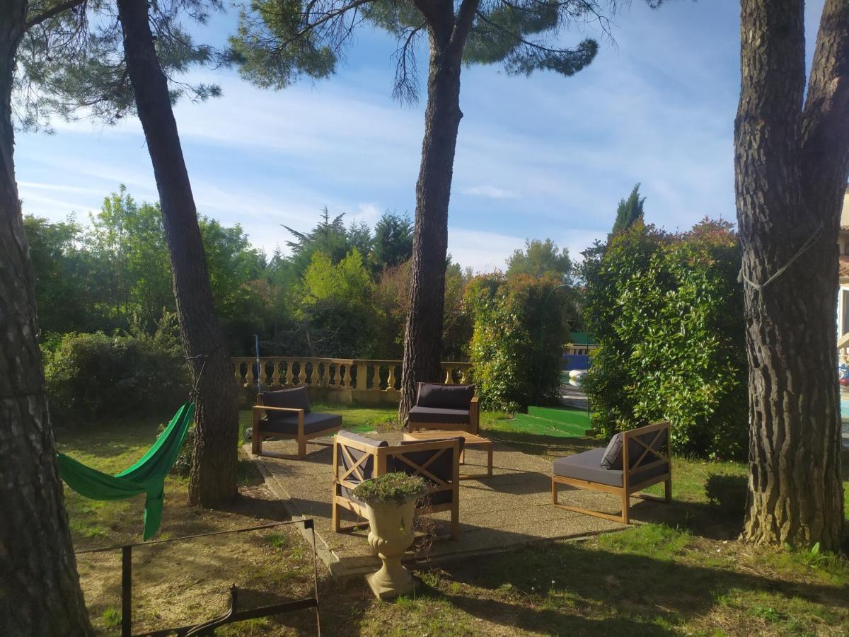 Villa Les Palmiers - Aux Portes D'Ales Saint Julien Les Rosiers المظهر الخارجي الصورة