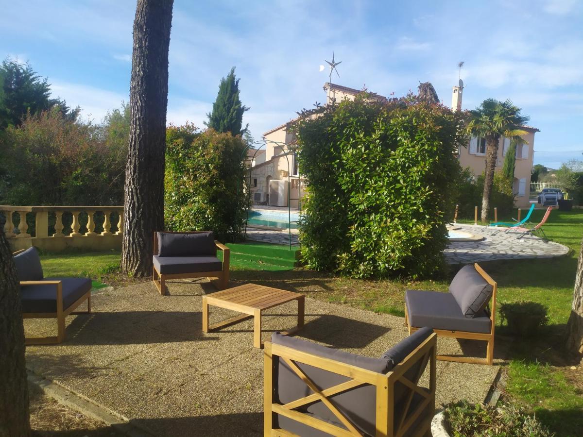 Villa Les Palmiers - Aux Portes D'Ales Saint Julien Les Rosiers المظهر الخارجي الصورة